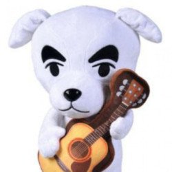 Peluche Animal Crossing - Kéké Guitare - 40Cm