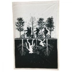 Plaid Stranger Things Upside Down 100 x 150