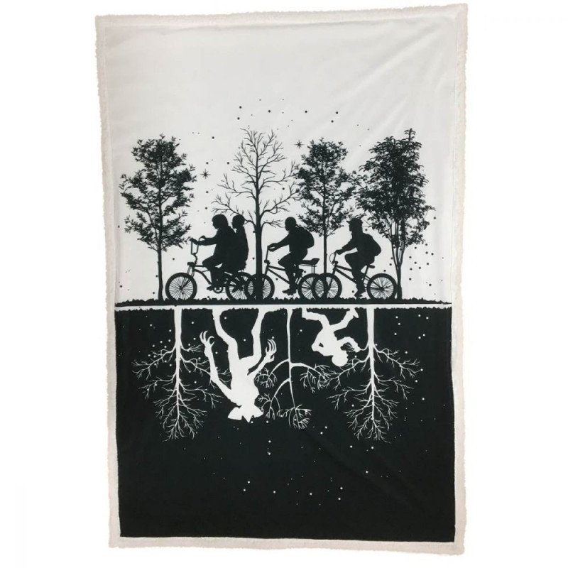 Plaid Stranger Things Upside Down 100 x 150