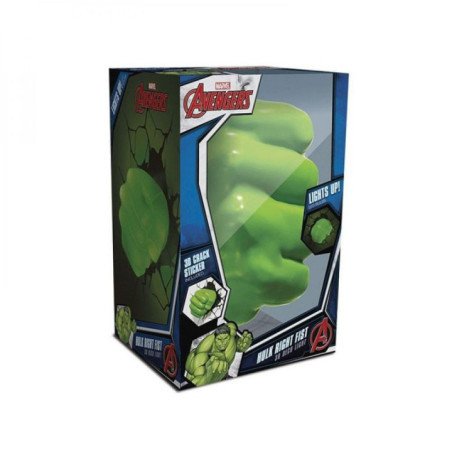 Lampe 3D Light - Marvel - Poing De Hulk