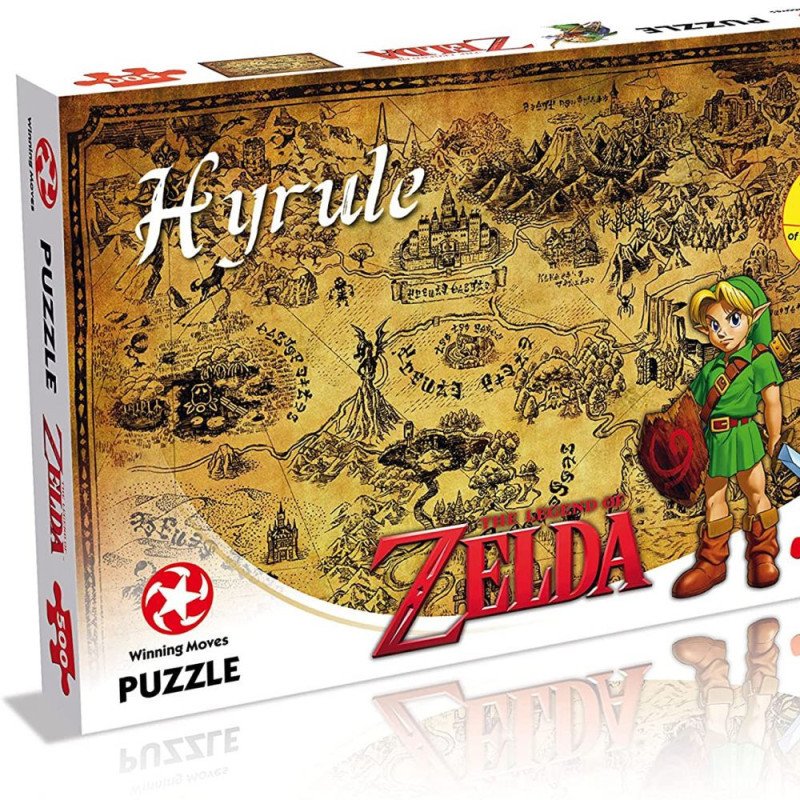 Puzzle The Legend Of Zelda - Hyrule - 500 Pièces