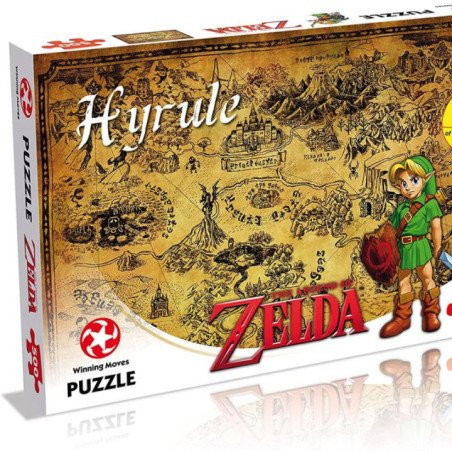 Puzzle The Legend Of Zelda - Hyrule - 500 Pièces