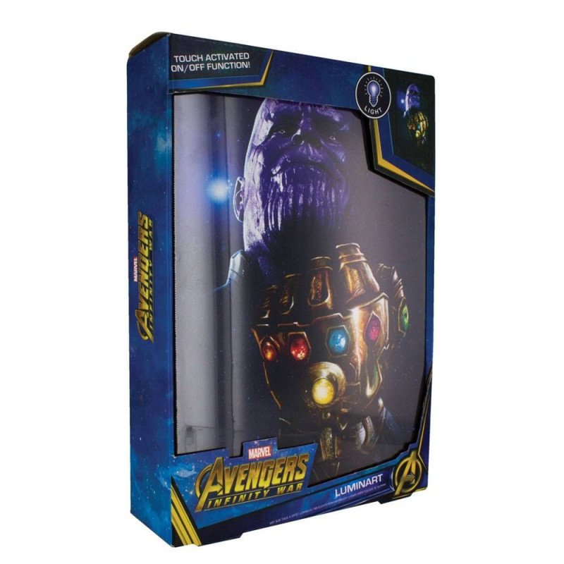 Toile Canvas Marvel Avengers - Thanos - Lumineux