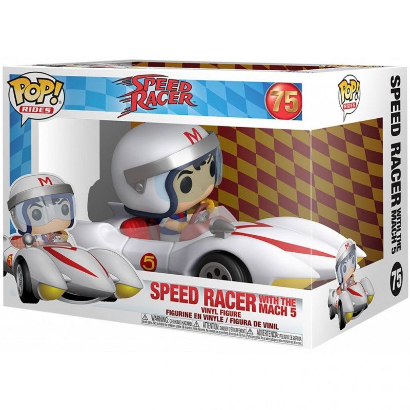 POP Speed Racer XL - Speed Racer avec Mach 5 - 75 POP Speed Racer XL - Speed Racer avec Mach 5 - 75