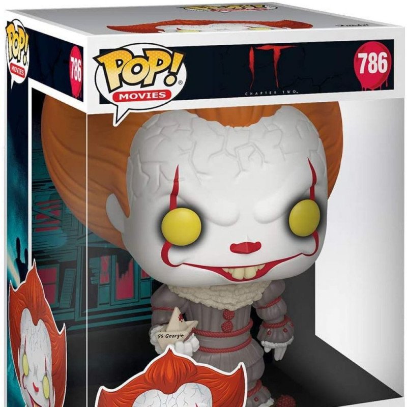 POP IT! Super Size - Pennywise avec Bateau - 786 POP IT! Super Size - Pennywise avec Bateau - 786