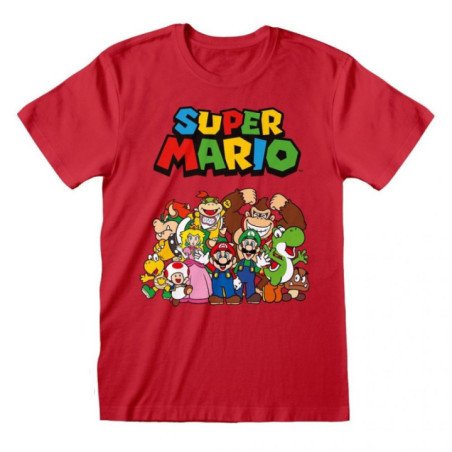 T-Shirt Super Mario - Groupe