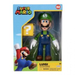 Figurine Super Mario - Luigi + Block - 10Cm