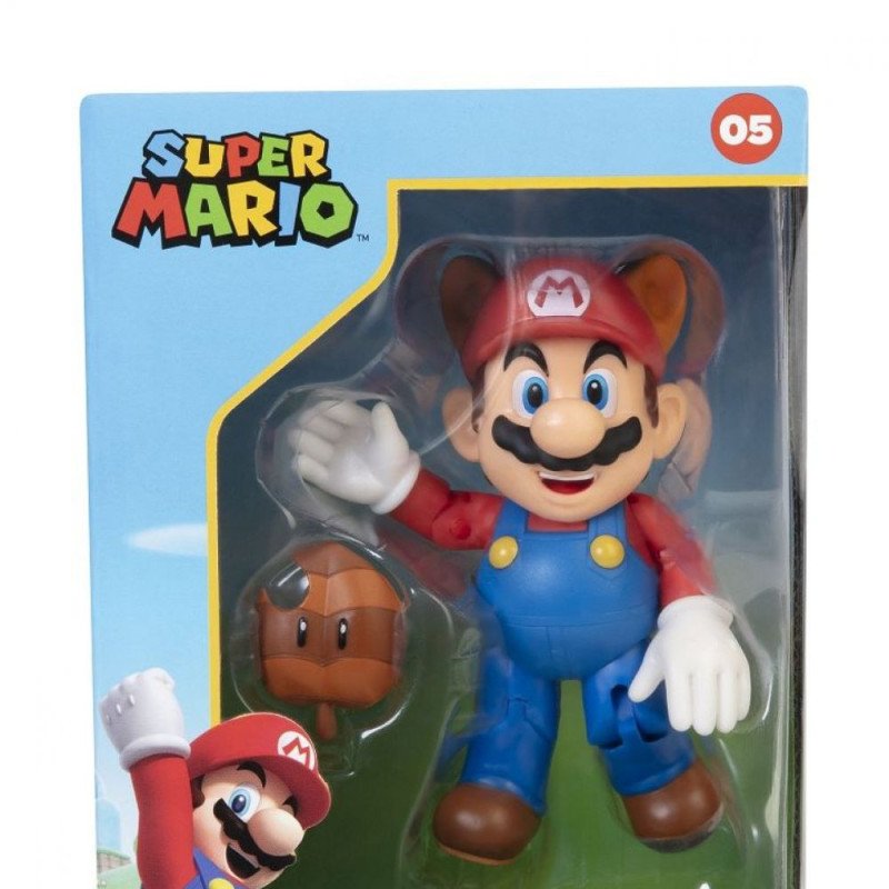 Figurine Super Mario - Mario Raccoon - 10Cm Figurine Super Mario - Mario Raccoon - 10Cm