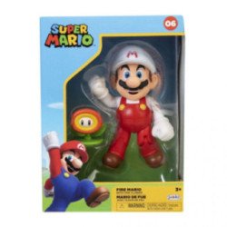 Figurine Super Mario - Mario Fire - 10Cm