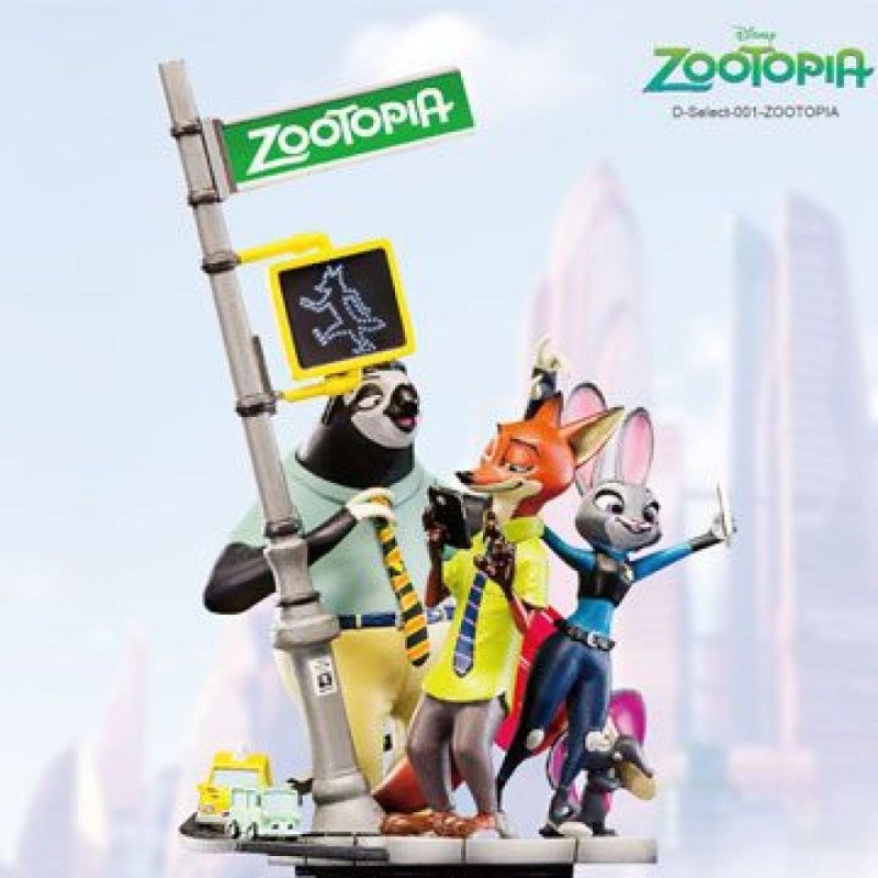 Diorama Zootopie - D-Select - 17Cm Diorama Zootopie - D-Select - 17Cm