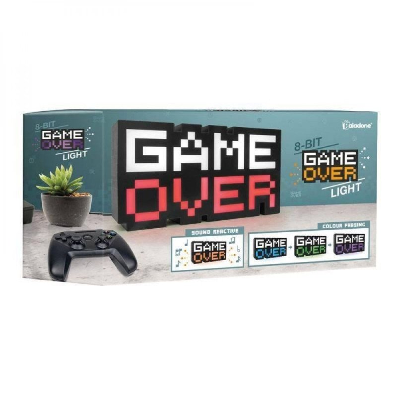 Lampe Rétro Game Over Lampe Rétro Game Over