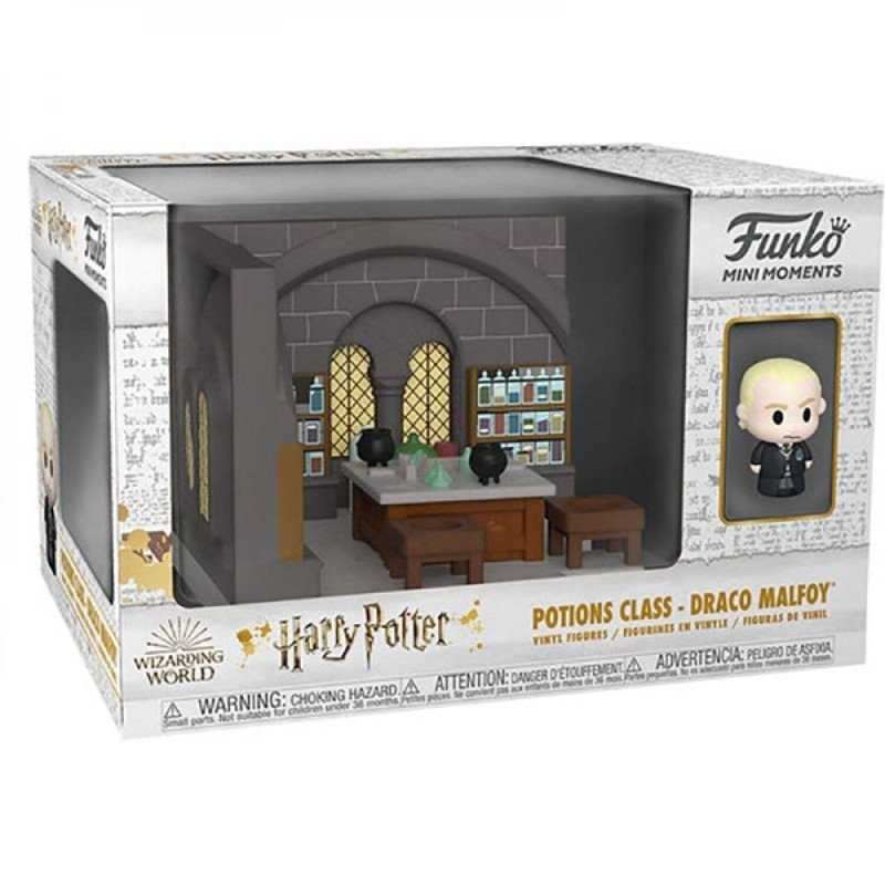 POP Harry Potter Diorama - Draco Classe Potions - Mini Moments POP Harry Potter Diorama - Draco Classe Potions - Mini Moments