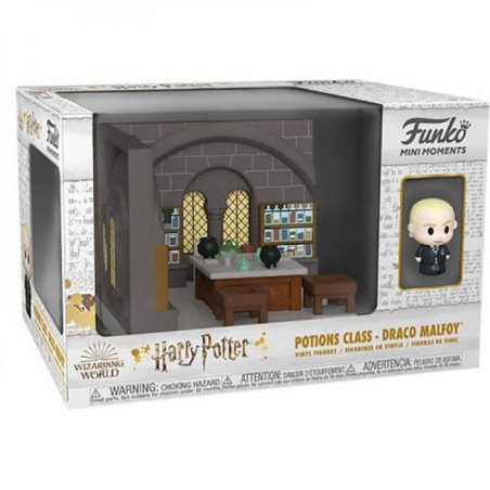 POP Harry Potter Diorama - Draco Classe Potions - Mini Moments