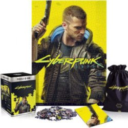 Coffret Puzzle + Poster Cyberpunk - V / M - 500 Pièces