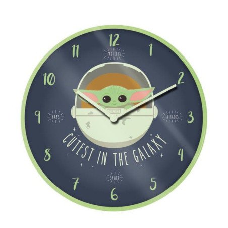 Horloge Murale Star Wars The Mandalorian The Child
