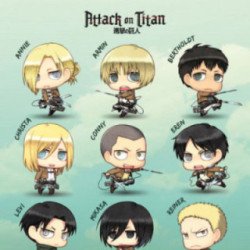 Poster Attaques on Titan - AOT