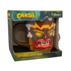 Mug 3D Crash Bandicoot AkuAku