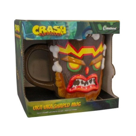 Mug 3D Crash Bandicoot AkuAku