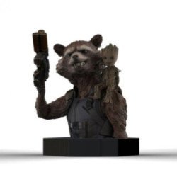 Buste Gardiens de la galaxie - Groot & Rocket - 18Cm