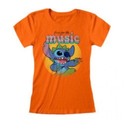T-shirt Girl Stitch Music