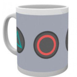 Mug Playstation button retro