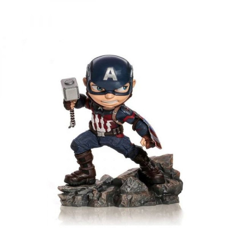 Figurine MiniCO Marvel - Captain America - 15Cm