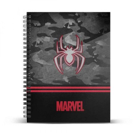 Notebook Dark Spider-Man