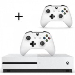 Console Xbox One S - 500 Go - 2 Manettes - Boite