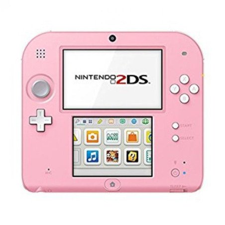 Console 2DS Rose + Chargeur