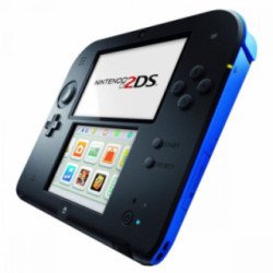 Console 2DS Noir Et bleue + sacoche