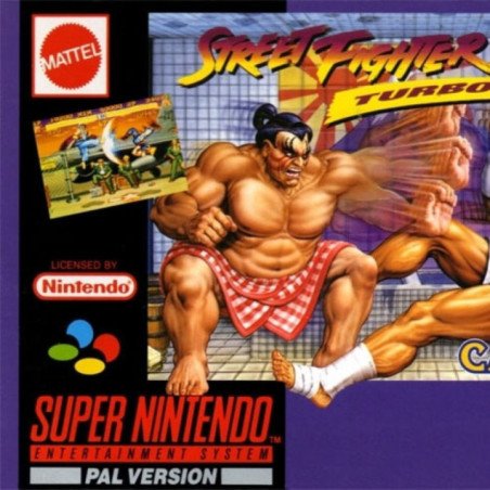 Street Fighter 2 Turbo - Boite