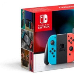 Nintendo Switch Néon + sacoche + Manette