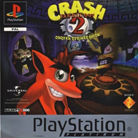 Crash Bandicoot 2 - Platinum - Avec notice