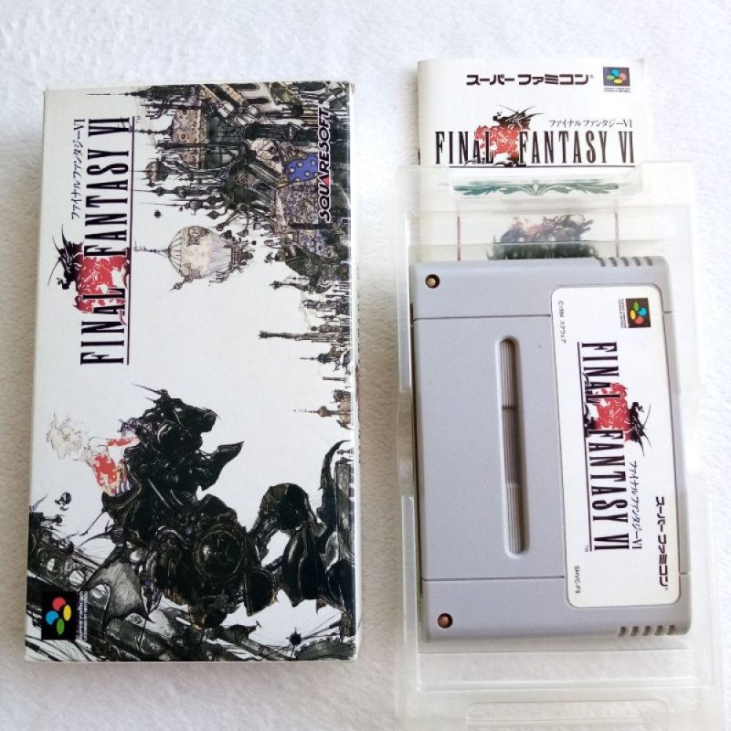 Final Fantasy VI - BOITE - NTSC Final Fantasy VI - BOITE - NTSC