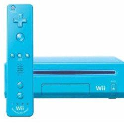 Console Wii Bleue + wiimote bleue