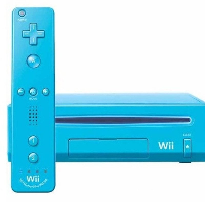 Console Wii Bleue + wiimote bleue Console Wii Bleue + wiimote bleue
