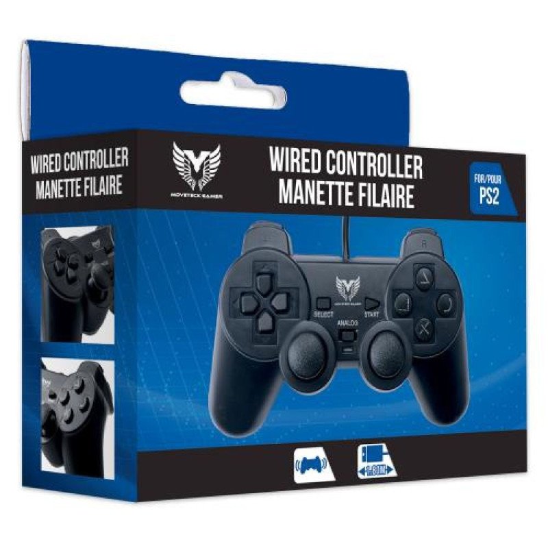 F&G - Manette Compatible PS2 + Cable 1M F&G - Manette Compatible PS2 + Cable 1M