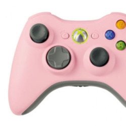 Manette Xbox 360 sans Fil Rose