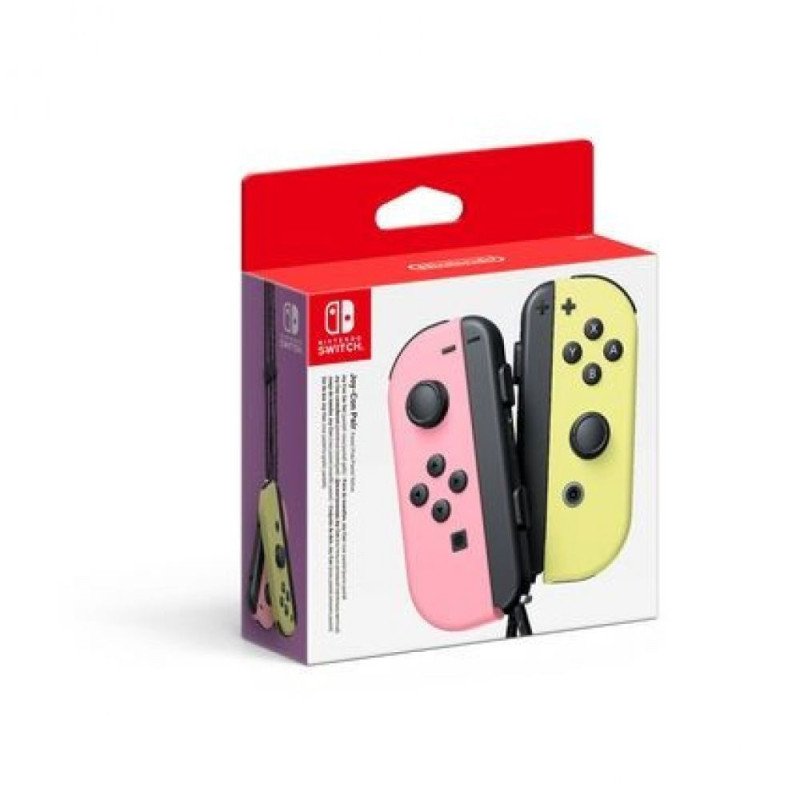Paire De JoyCon Rose / Jaune