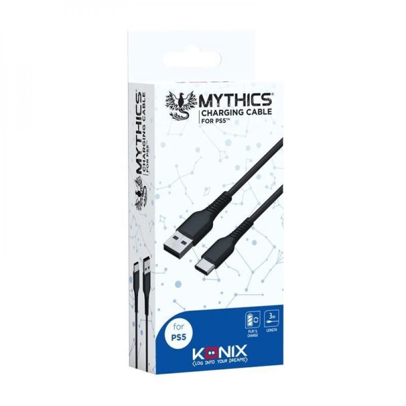 KONIX - Cable Charge USB Type C - 3M KONIX - Cable Charge USB Type C - 3M