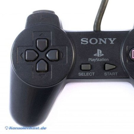 Manette Simple Officielle PSx Noire