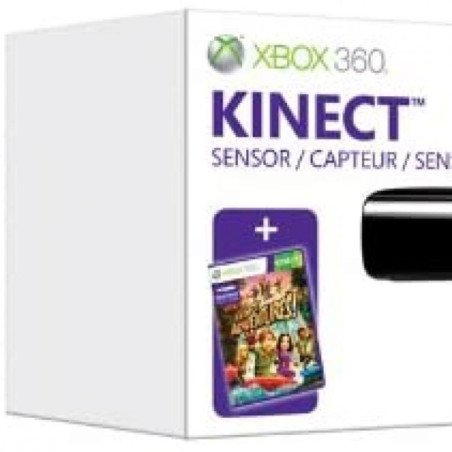 Caméra Kinect + Adaptateur secteur pour Xbox 360 - Boite