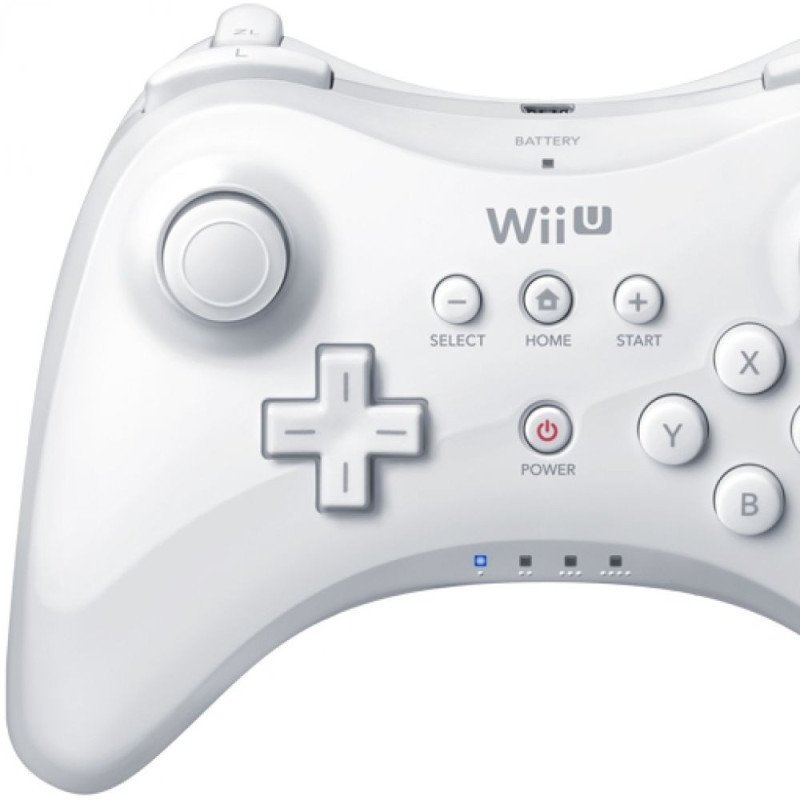Manette Sans Fil Pro Wii U Blanche - loose