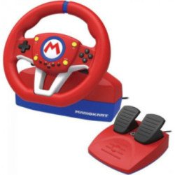 HORI - Volant + Pédalier Junior Mario Kart