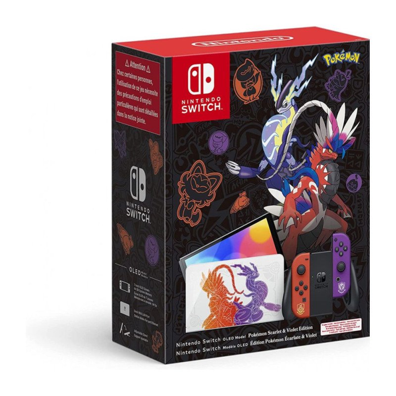 Console Switch OLED - Edition Pokemon Violet & Ecarlate Console Switch OLED - Edition Pokemon Violet & Ecarlate