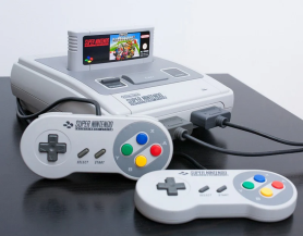 Console Super Nintendo + 2 Manettes