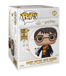 POP Harry Potter Mega Size - Harry Potter avec Hedwig - 01