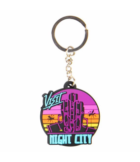 Porte clé Cyberpunk 2077 - Night City