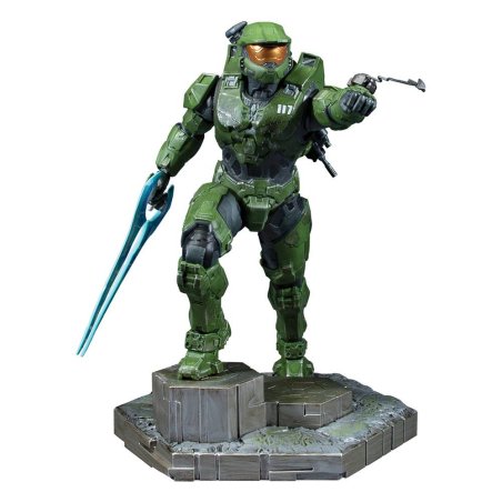 Statuette Halo Infinite - Master Chief avec Grappin - 26Cm