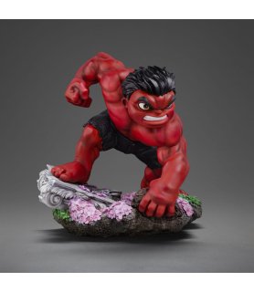 Figurine MiniCO - Marvel - Hulk Rouge - 16Cm
